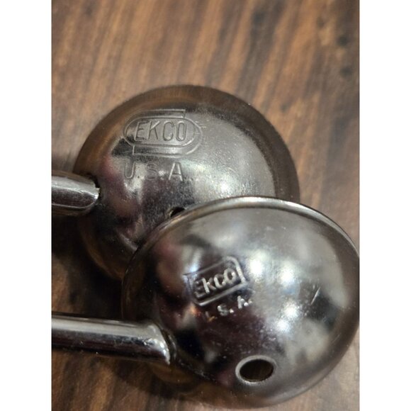 2 Vintage ECKO Double Ended Melon Baller EKCO USA Made MCM - Picture 4 of 5